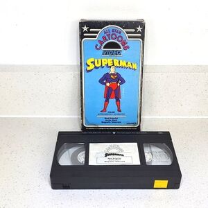 Vintage VHS All Star Cartoons Superman